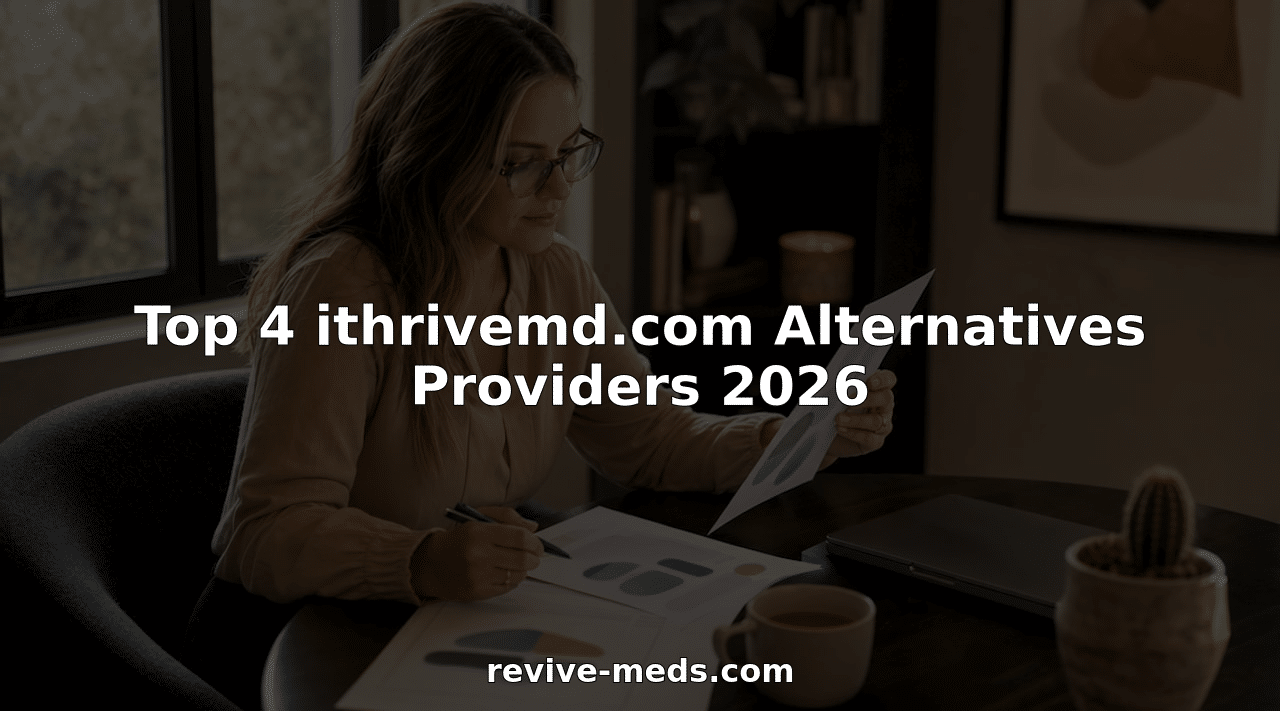 Telehealth clinician reviewing treatment documents at desk