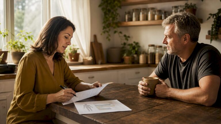 Healthcare provider and patient consulting clinic